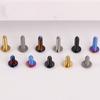 1 Pcs M4 M5 M6 X 12/14/16/20-55mm GR5 TC4 Titanium Alloy Screw Self-tapping  Torx Head Flange Motocycle Case