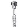 Heavy Dutys 1/4in Ratcheting Wrench With 7Position Adjustable Head And NonSlip Grip For DIY Projects 180Degree Direction