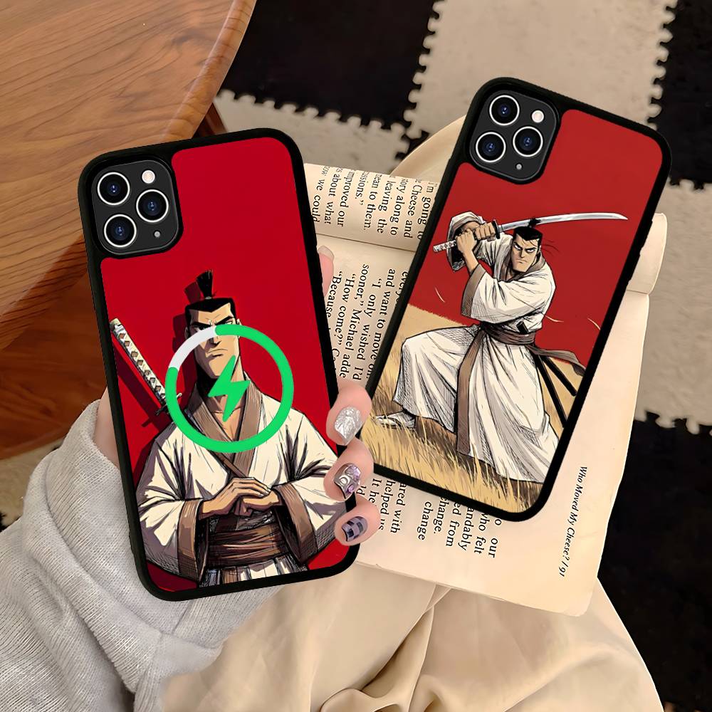 Cool Anime S-Samurai J-Jack Movie Phone Case For IPhone 17 Air 16 15 14 13 12 11 Pro Max Plus For Magsafe Wireless Charge Cover