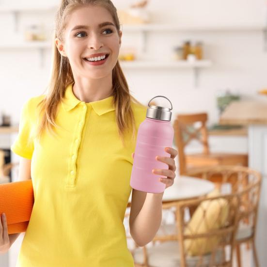 Nerezový vakuový hrnek 750 ml Nepropustný izolovaný termohrnek Nádoba na horké nápoje na cesty Domácí kancelář Posilovna Cestování