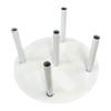Base Portafiori in Acciaio Zincato Supporto Versatile per Fiori per Festa Cerimonia Nuziale Decorazione Evento Grande