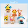 Süße 4. Generation Winnie Puuh Tigger Ferkel I-Aah Spielzeugfigur Puppe 8cm Kunststoff/Kunststoff Anime-Figur Sonstiges