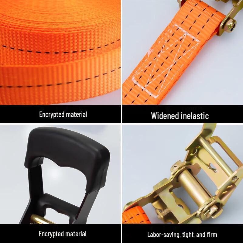 Cargo Lashing Strap with Tensioner