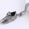 European and American Hip-hop Street Sneakers, AJ Basketball Shoes, Distressed Retro Necklaces, Titanium Steel Shoe Necklaces