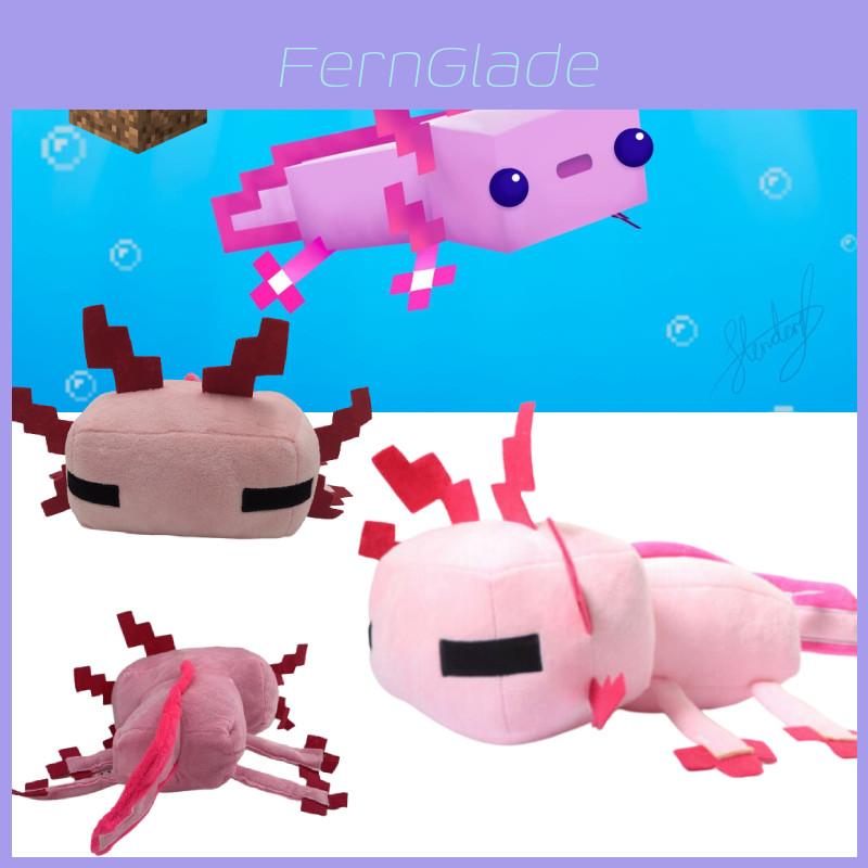 Pluszowa zabawka Axolotl Miękka i przytulna Lalka zwierzątko z kreskówki 30 cm wysokości