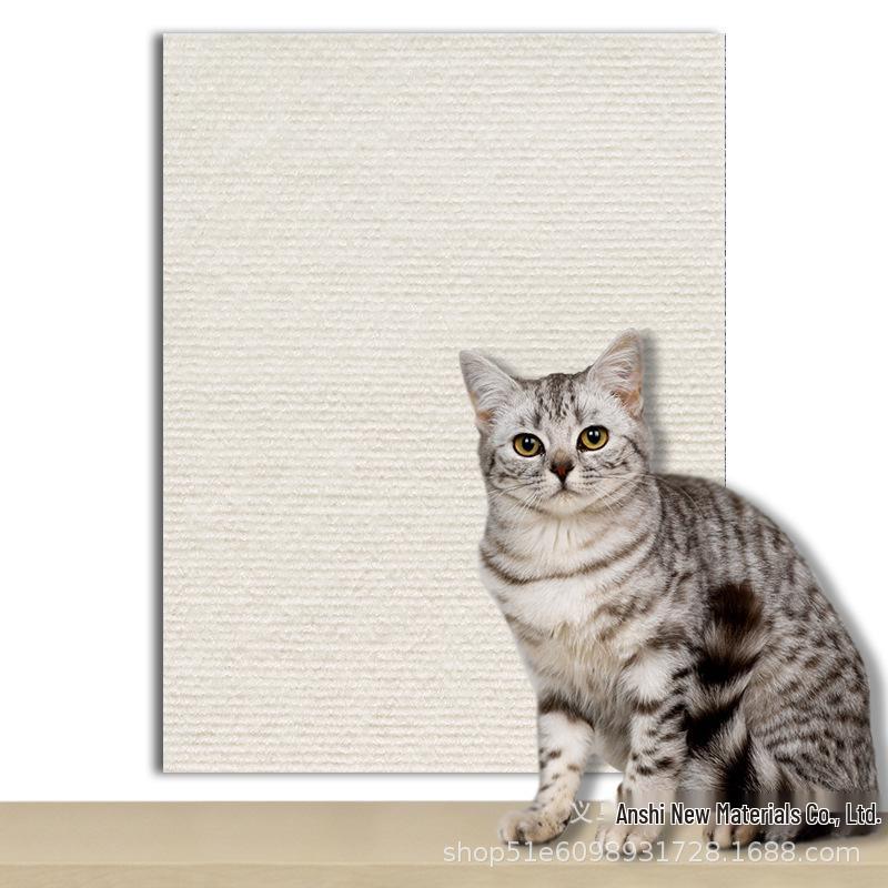 Durable Cat Scratch Pad & Climbing Wall Sticker - Debris-Free, Multifunctional Cat Teaser & Scratching Board