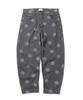 MASSNOUN Smile Pattern Denim Pants Msojp003-Bk