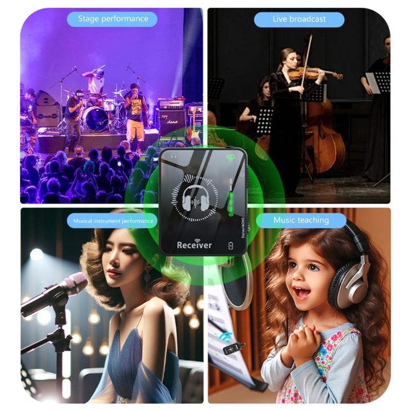 Low Latency Wireless Sound Transmission Equipment One-to-Many for Musicians and Performers with Stable Connection