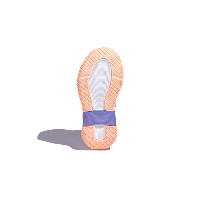 Adidas 4Uture Rnr Cny El K Breathable Non-Slip Low-Top Kids Running Shoes Kids sneaker Pink White Purple FZ4598