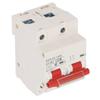 Circuit Breaker 2P D 47  125 100A DIN Rail  ature Circuit Breaker for Solar PV System 1000V