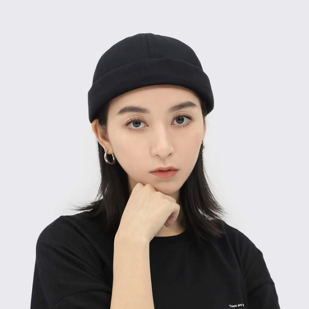 Clape Solid No Outdoor Roll Sag Watch Sailor Fashionable Cotton Slimming Face Fisherman's Cap, Round, Color, Brim, Men's Cap, Cap, Cap, Cap,