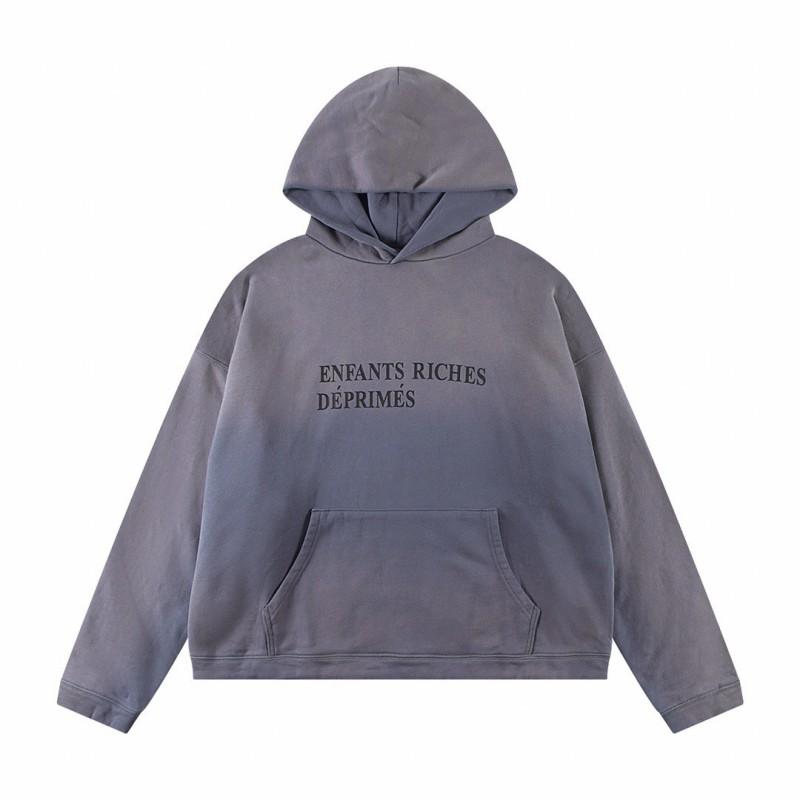 Unisex Oversized Hoodie With Distressed Washed Print Streetwear Cotton Sweatshirt Fall