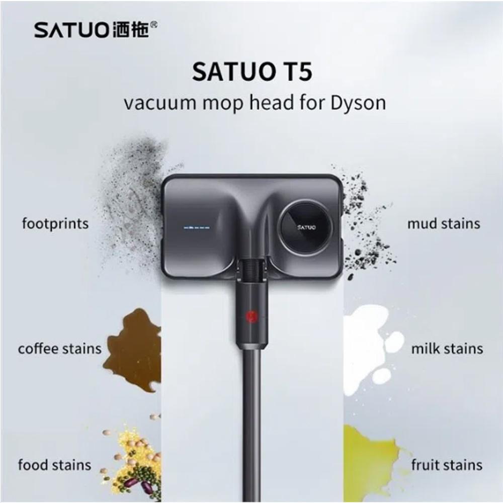 Elektrinė šlapio sauso šluostymo galvutė, skirta Dyson V7 V8 V10 V11 V15