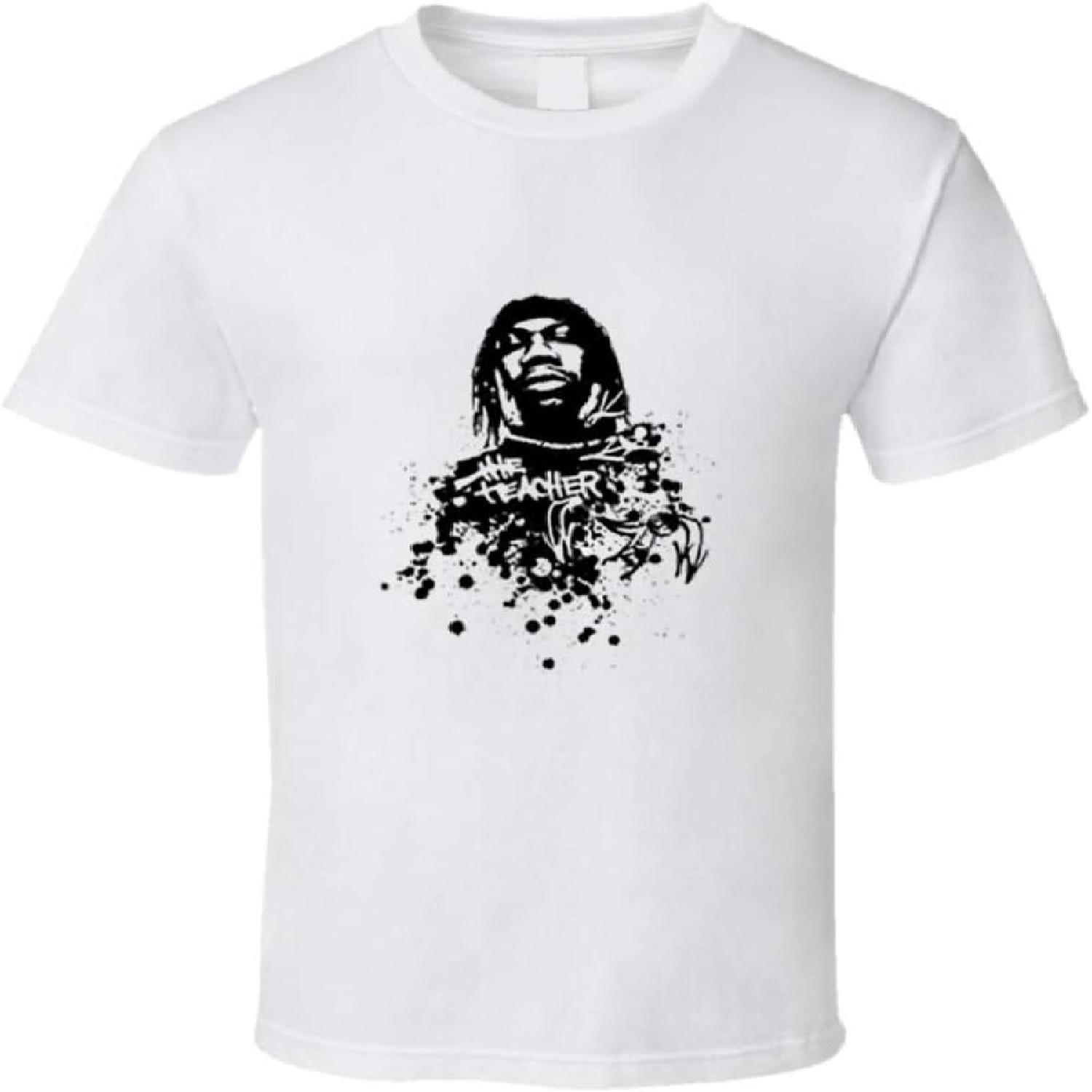 KRS One The Teacher Rapper T Shirt XXXXXL белый
