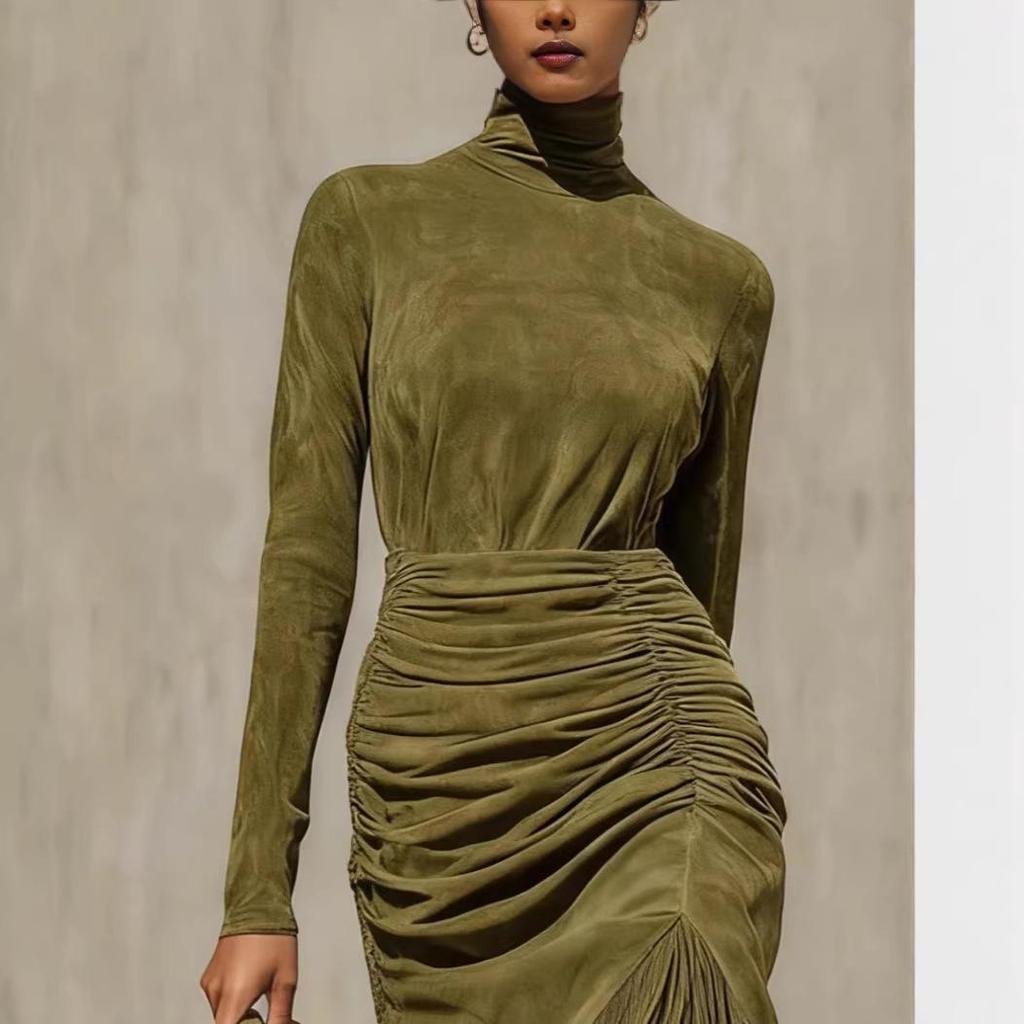 2025 Elegant Women's Tassel Dress - Long Skirt