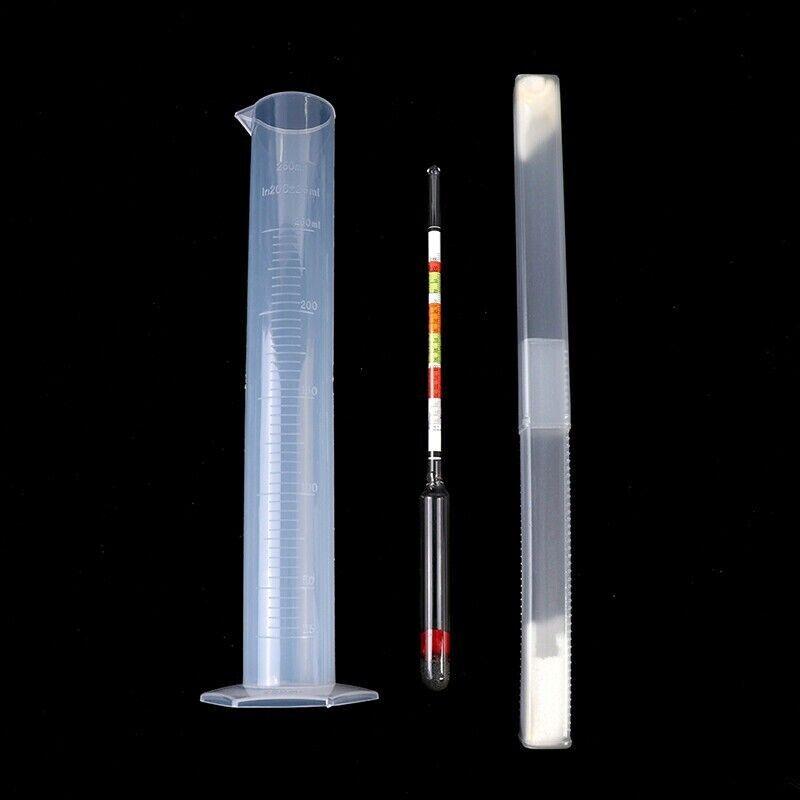 Cross-border Triple Function Alcohol Density Meter For Beer And Malt Juice Measure 0.990-1.160 Beer Density