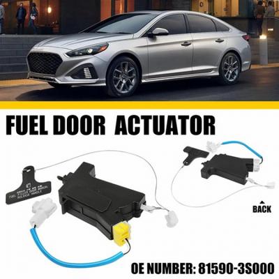 Fuel Gas Filler Door Opener Actuator Black For 2011 12 13-2015 Hyundai Sonata V