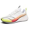 7PRO carbon board running shoes summer single net breathable men's and women's shock-absorbing soft-soled popcorn casual sports shoes