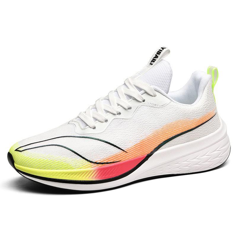 7PRO carbon board running shoes summer single net breathable men's and women's shock-absorbing soft-soled popcorn casual sports shoes