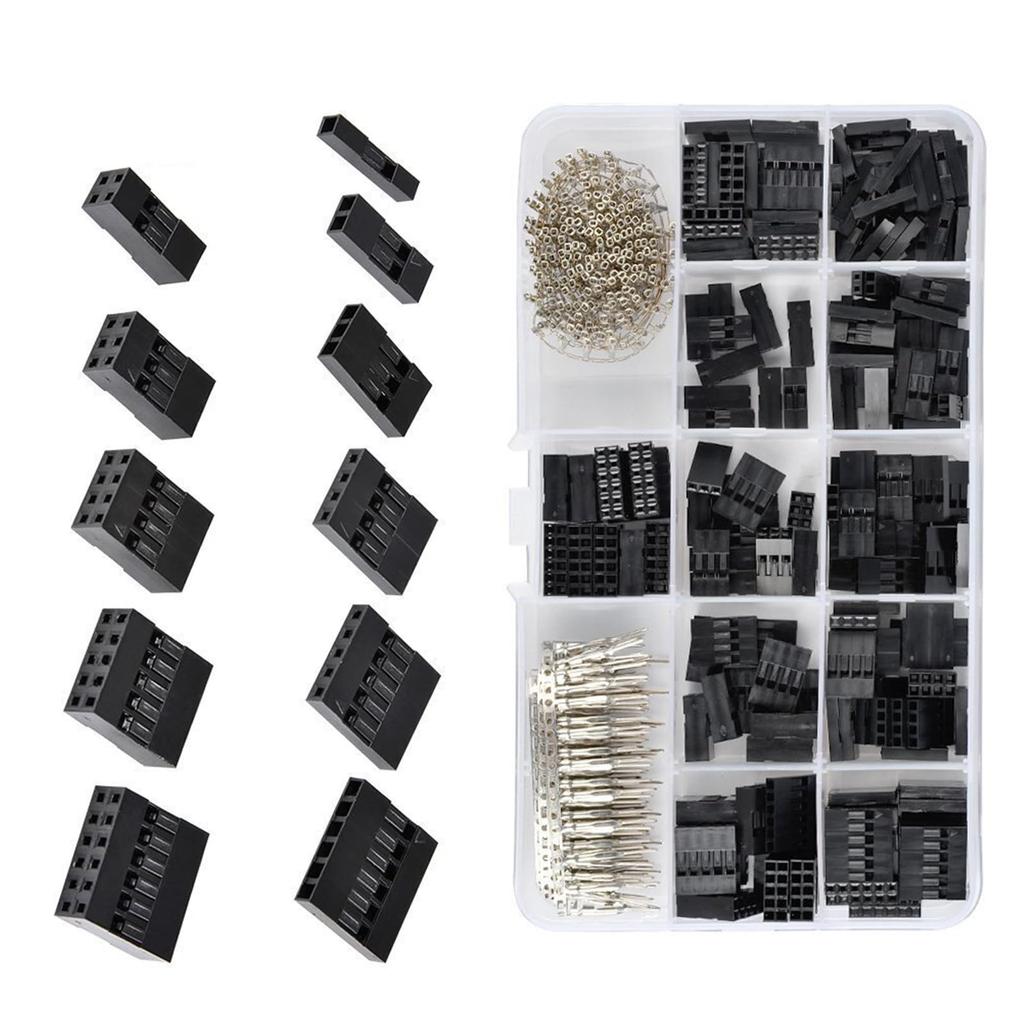 QI Connector Dupont Connector Set 2.54mm Pitch Male Female Jumper