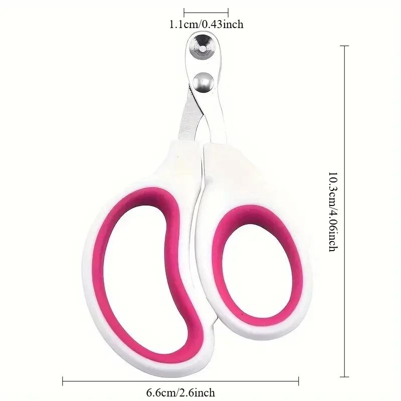 Pet Stainless Steel Nail Clipper Dog and Cat Small Animal Nail Clippers for Cats