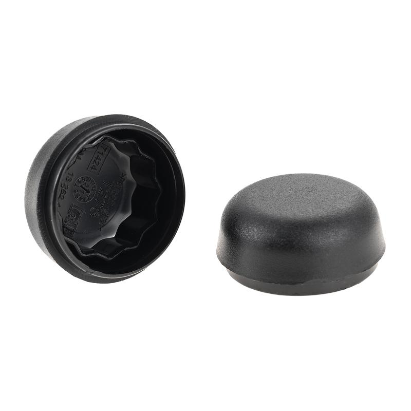 2Pcs Front Windshield Wiper Arm Nut Cover Cap 1106610-00-A 110661000A Front Wiper Nut Cover Replacement Parts For Tesla Model 3