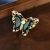 Trendy Fashion Luxury Brooch Women'S High-End Crystal Butterfly Corsage Clothes Accessories Coat Decoration Versatile Pin