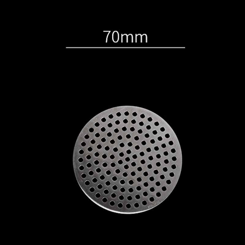 Round Floor Drain Cover 304 Stainless Steel Hair Filter Catcher Stopper Net for Bathroom Kitchen WC Anti Odor Floor Drain Cover