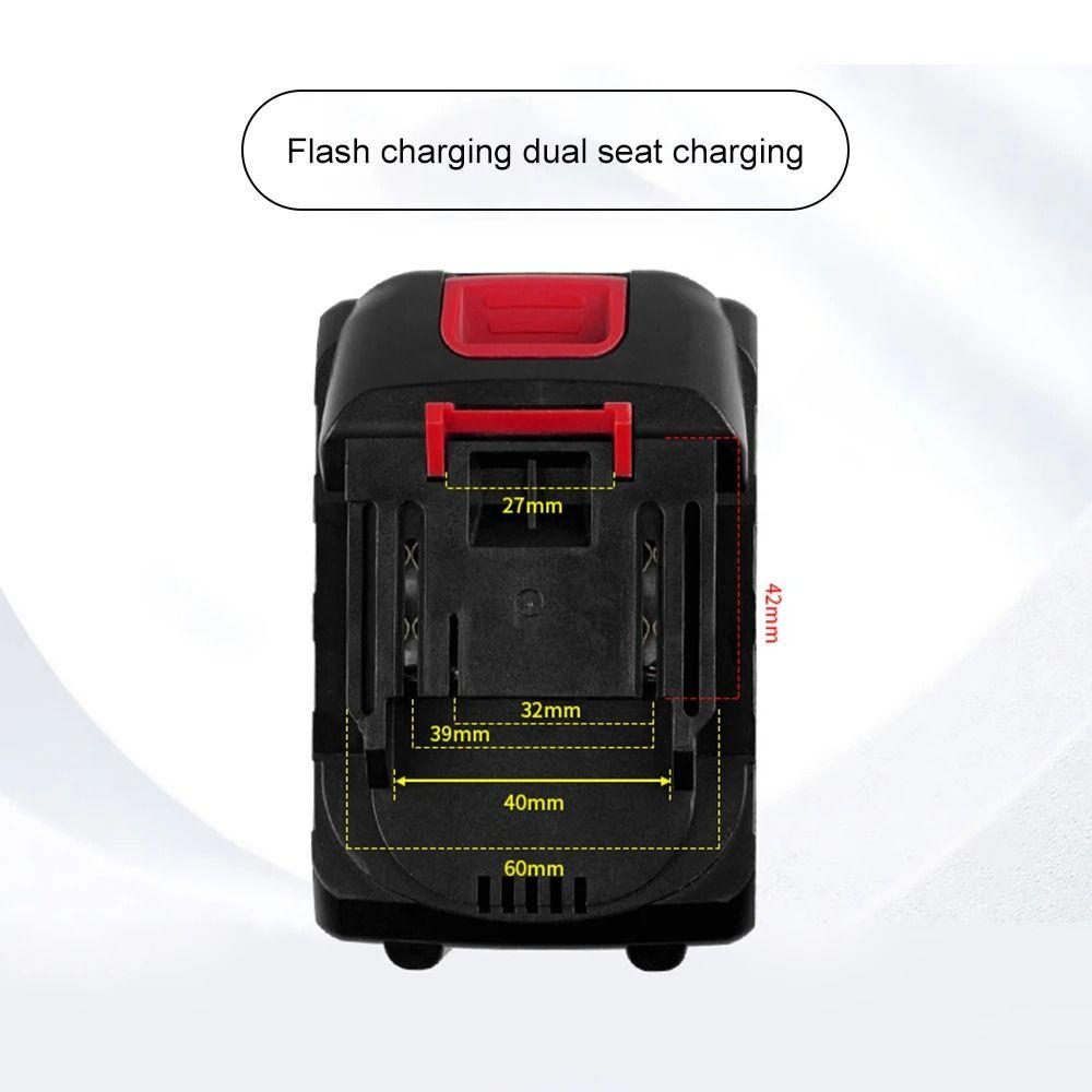 1Pcs 2 Ways Lithium Battery Fast Charger  For Makita 18V 21V Battery BL1415/1815/1830/1850