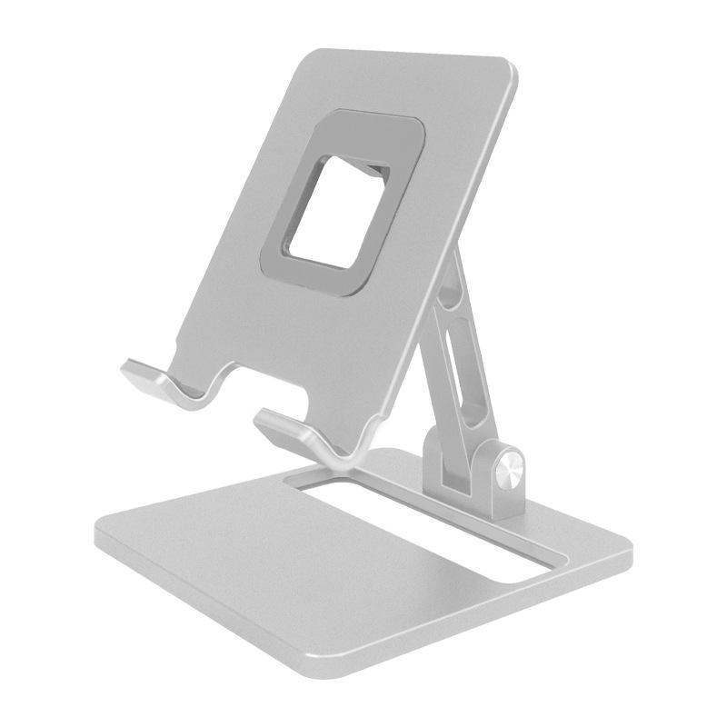 Aluminum Alloy Folding Desktop Stand for Tablets and Phones