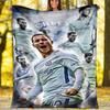 Chelsea FC Logo Aufdruck Decke—weich,warm;Vielseitige Decke für alle Jahreszeiten – perfekt als Klimadecke, Nickerchen-Decke