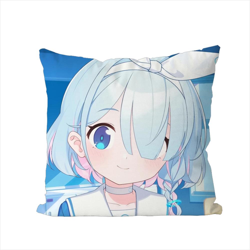 

Blue Archive Pillow Case For Car Sofa Decorative Home Doublesided Print Plush Square Throw Pillow Cushion Cover 30x30cm