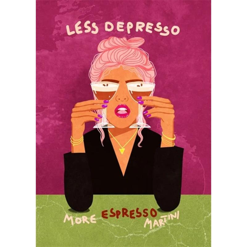 Colorful Funny Home Bathroom Girl Room Wall Decor Paintings Fruit Banana Peach Red Wine Sexy Woman Canvas Posters Wall Print Art