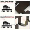 Vintage Music Piano Key Wall Hook Heavy Iron Coat Rack 8 Hooks Room Decor Wall Art Home Gift