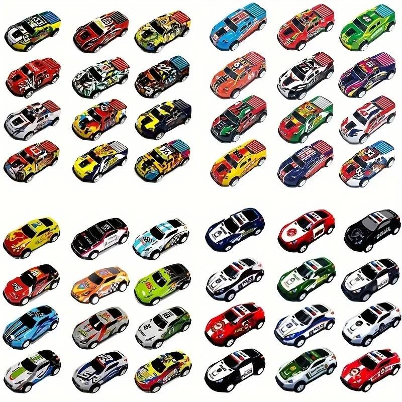 

1Pcs Boys Sliding Inertia Pull Back Vehicle Toy Alloy Diecast Car Mini Cars Model Toys Birthday Gift For Kid Toddler