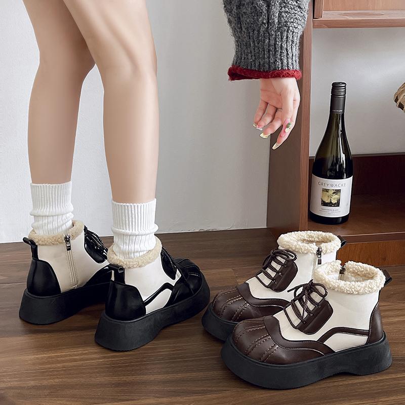 Модные женские зимние ботинки — фото 3