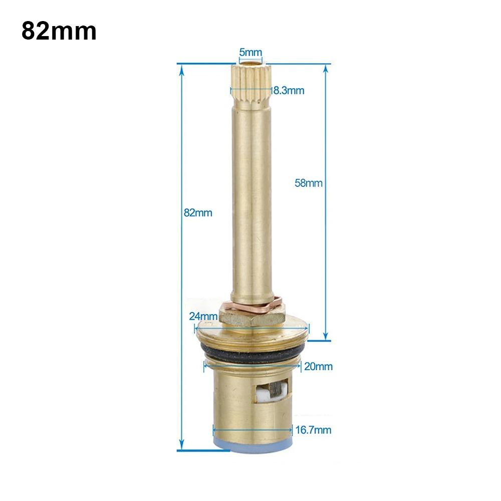 1Pcs 76mm 82mm Faucet Cartridges Extended Top Valves Fittings Tap Valve Core For Bathroom Shower