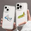 50Pcs Cartoon Sticker Waterproof Reusable DIY Self-Adhesive Aircraft Pattern Phone Case Luggage Sticker Kids Gift