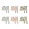 Q21 Gauze Series Kids & Parent Long Sleeve Pajama Set