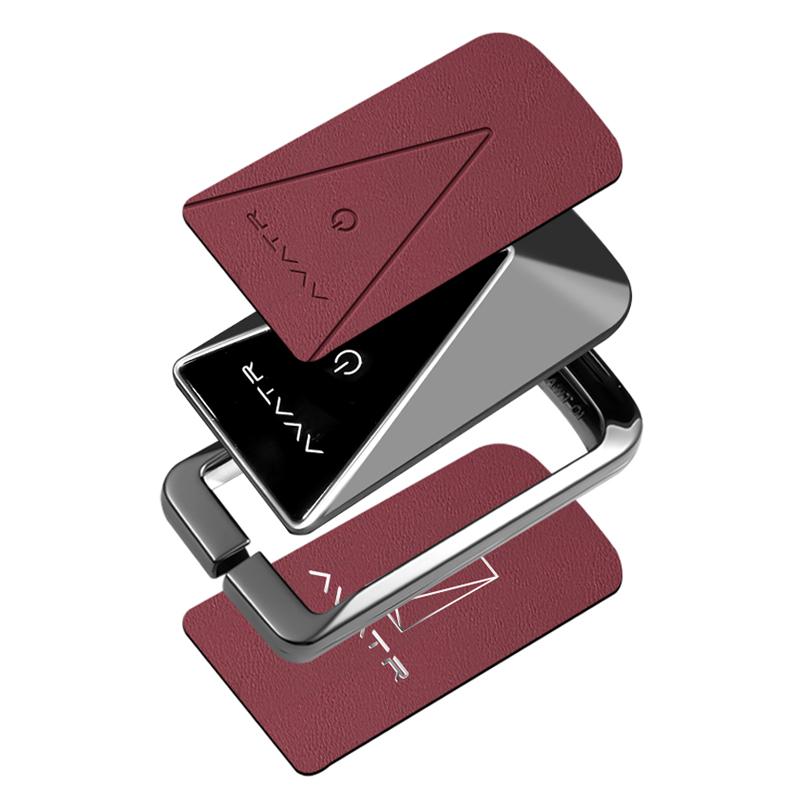Zinc Alloy Leather Car Key Case For Avita 11 12 Avatr 07 Max Ultra Long Range Case Car Key Key Case