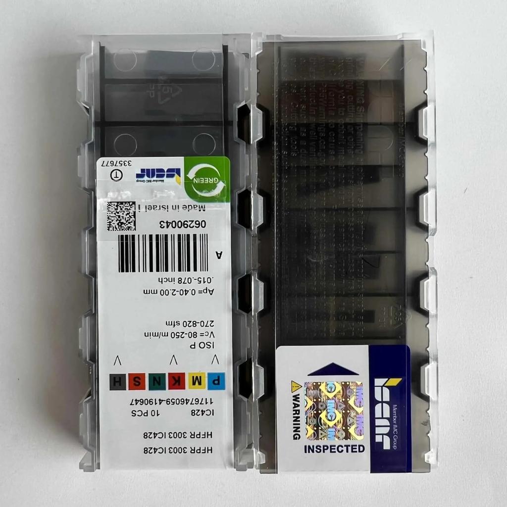 ISCAR / HFPR3003 IC428 /Industrial indexable Carbide Inserts 10 PCS
