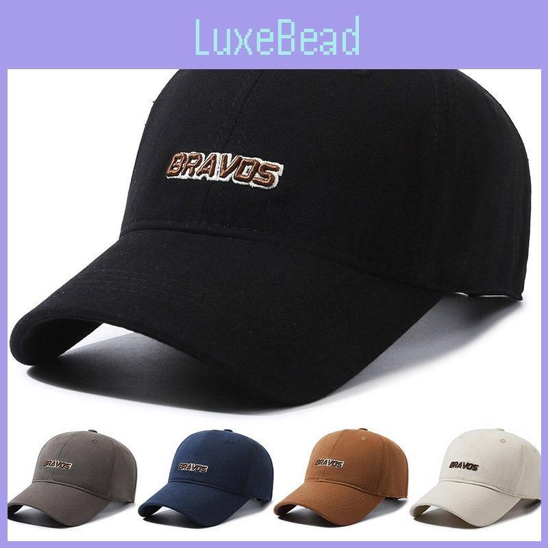 Letter Bravos Embroidery Baseball Caps Womens Sun Protection Outdoor Sports