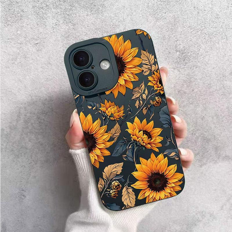 

Подсолнух Полная защита от падений для iPhone 12/13/14/15/17 Promax iPhone 17