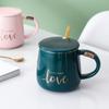 Creative Simple Fashion Ceramic Mug Office Gift Home Cup Coffee Cup Water Cup Couple Breakfast Cup