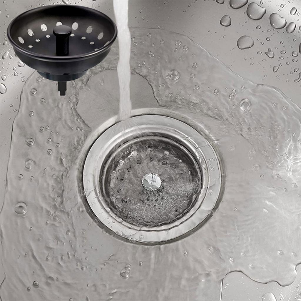 Küchenspülenstöpsel Sieb Müllentsorgungsstopfen Edelstahl Universell Verstopfungsfrei Küchenspülenfilter Sieb