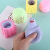 Tea Cup Squirrel Pop Up Mouse and Cheese Cabbage Rabbit  Pinch Toy   Children Adult Toys