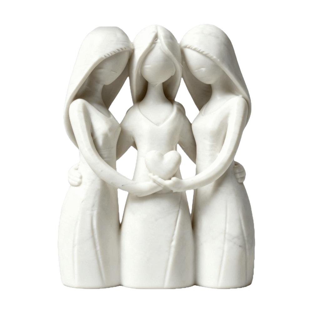 Desk Ornaments Mother Daughter Figurine 3D Printed Sisters Friendship Statue Affection Display