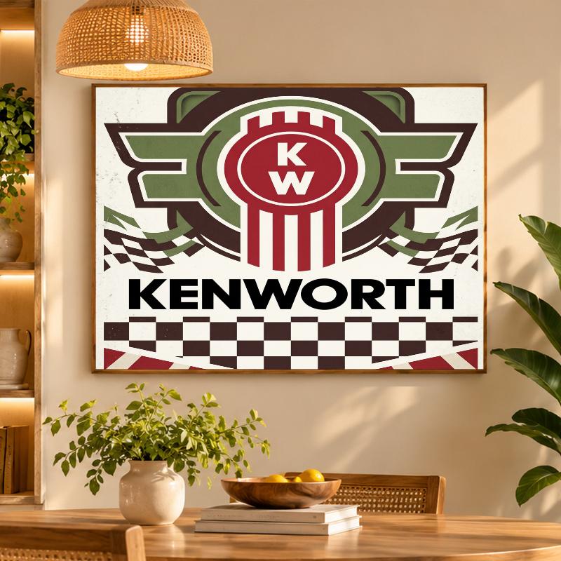 5D Diamond Painting Kenworth DIY Full Drill Diamond Art Kit Home Decoration