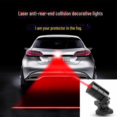 Araba ve Motosiklet Çarpışma Önleyici Lazer Arka Sis Lambası