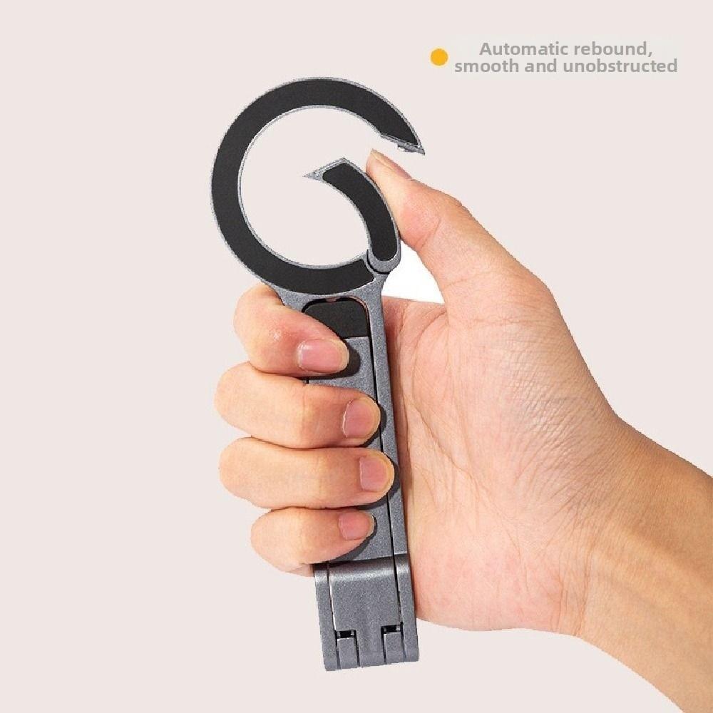 Adjustable Phone Tripod Carabiner Creative Magnetic Phone Tripod Travel Photography